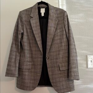 H&M Houndstooth Blazer